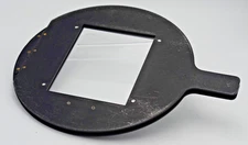BESELER 8341 UNIVERSAL NEGATIVE FILM CARRIER 4X5 GLASS FOR 45 SERIES ENLARGERS