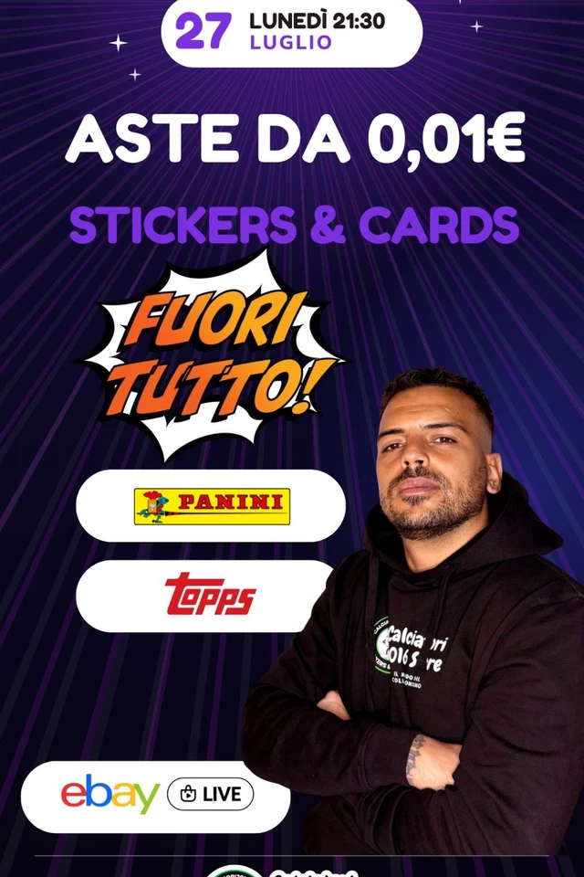 🔥FUORI TUTTO DA 1 CENTESIMO! 🔥 Figurine, Card e Personaggi 3D