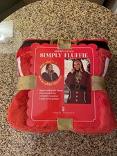 Simply Southern Soft  Cozy Wearable Christmas Throw Pullover One Size Fits All