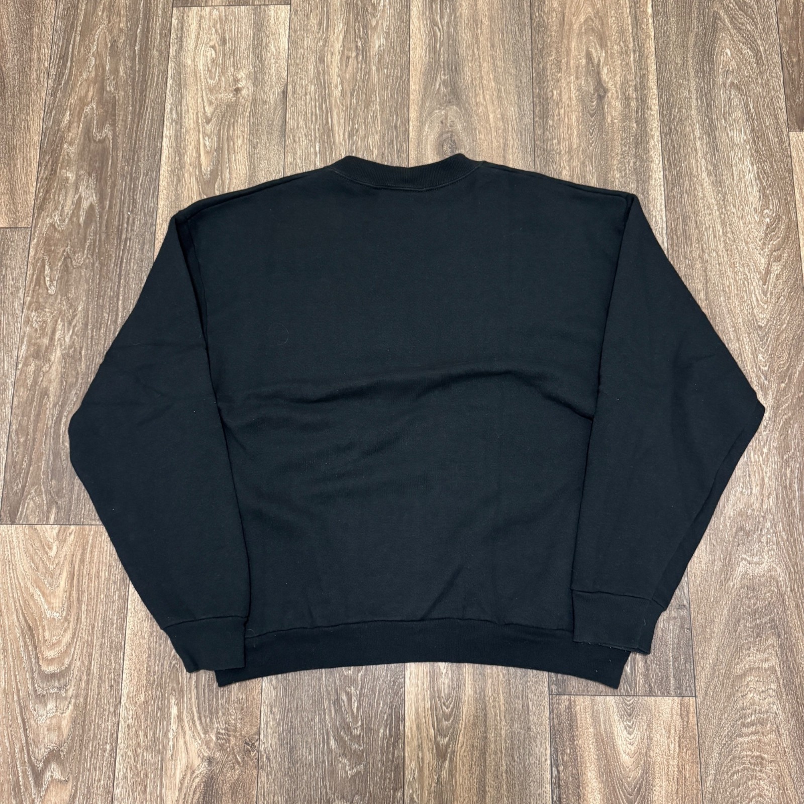 Vintage Lee Detroit Pistons Sweatshirt Men's L Black USA Bad Boys Still Bad 90s image 2