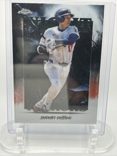 2025 Topps Chrome Update Series - Night Terrors Shohei Ohtani #NT-2 LA Dodgers