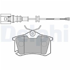 Satz Bremsbeläge Bremsklötze hinten für Skoda Roomster 5J7 5J Yeti 5L 2464962