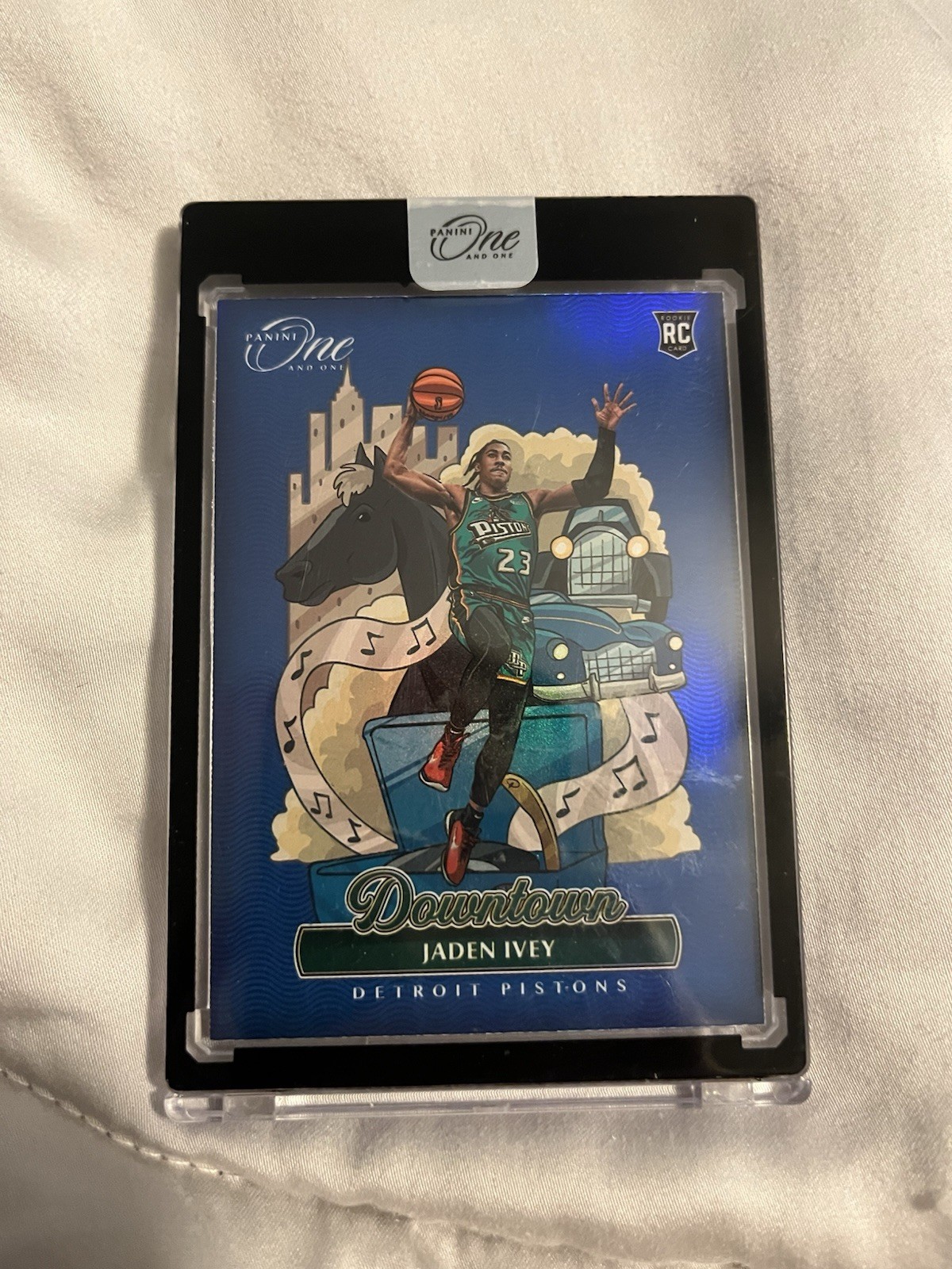 2022-23 Panini One and One Downtown Jaden Ivey #16 (RC)