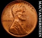 1951-S Lincoln Wheat Cent- Red- Choice Gem Brilliant Uncirculated Luster #i9316