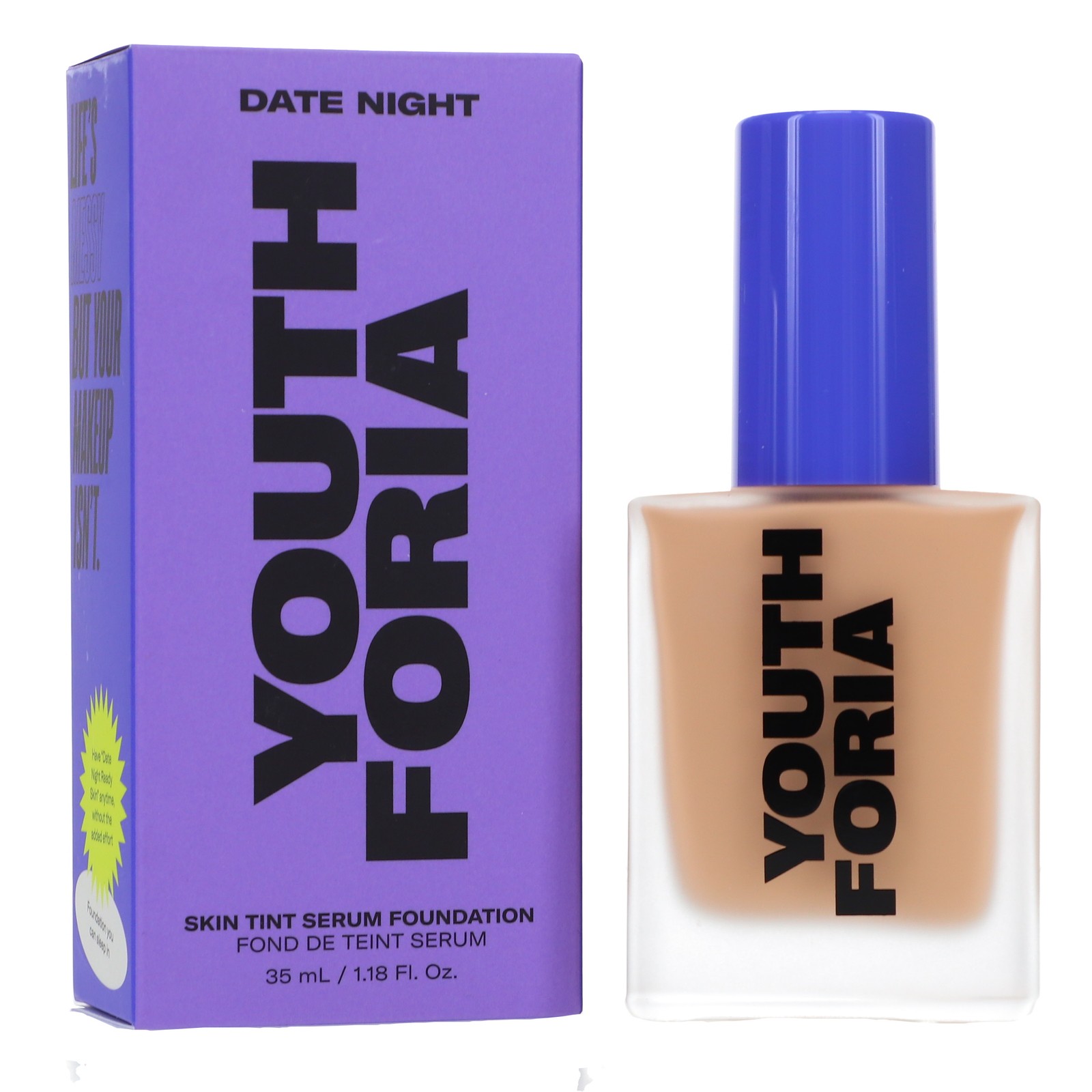 Youthforia Date Night Skin Tint Serum Foundation 180 Light Neutral 118 oz 4090₽