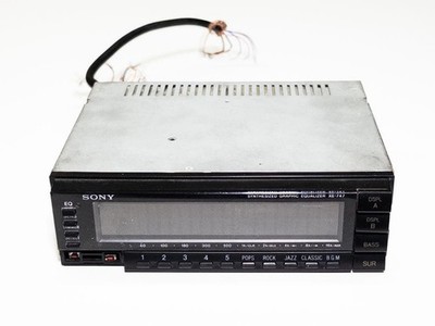Sony XE-747 Vintage Car Graphic Equalizer Spectrum Analyzer Untested Junk Japan
