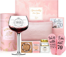 70Th Birthday Gifts for Women - 70 Year Old Birthday Gifts for Women with Vintag