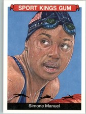 2018 Sportkings #23 Simone Manuel - NM-MT