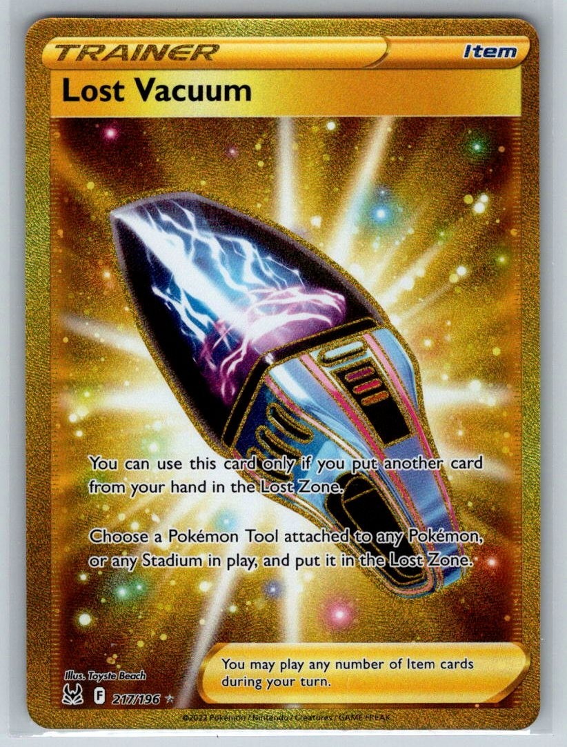 Lost Vacuum (Secret) 217/196 Swsh11: Lost Origin Holo NM