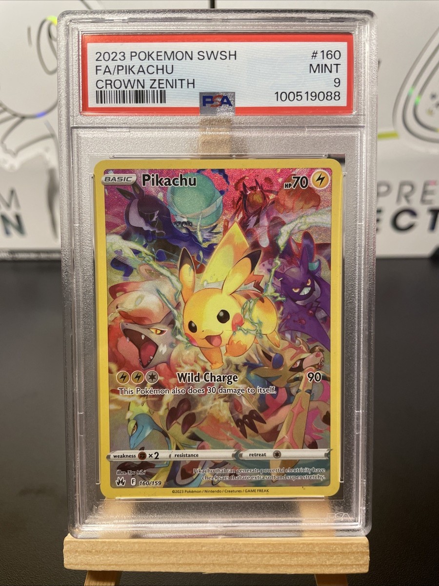Pikachu (Secret) 160/159 Crown Zenith Holo for sale online | eBay