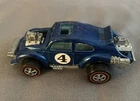 Hot Wheels Redlines 1970 Blue Evil Weevil Volkswagen Beetle VW