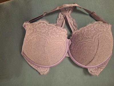 Hunkemöller Bra BH XL UK 34DD F/E 90E D/EU 75E beauty doc Plus size model purple
