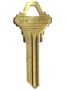 6x Boxes Taylor Line SC4-BR Brass Schlage Key Blanks (300 Key Blanks) New In Box