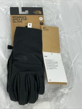 GUANTI NORTH FACE APEX ETIP donna piccoli neri nuovi con etichette