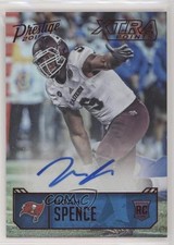 2016 Panini Prestige Rookie Signatures Xtra Points Red Noah Spence #NOS Auto kh3