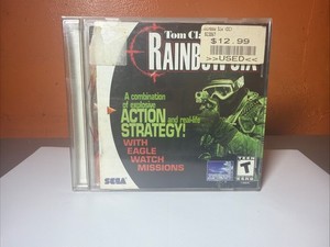 Dreamcast Rainbow Six | eBay