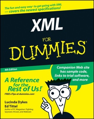 XML For Dummies by Ed  Tittel (Paperback Book)
