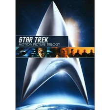 Star Trek: Motion Picture Trilogy DVD, 2009, Digitally remastered