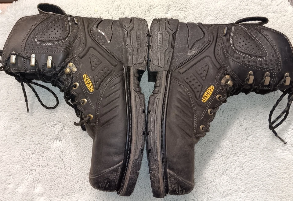 Botas Keen PHILADELPHIA 8" Para Hombre Talla 12 - Marrón/Negro PUNTERA FIBRA DE CARBONO 1022112D Foto 3 de 4