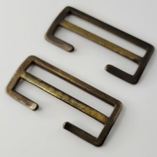 WW1 2 INCH - WEBBING BUCKLES - LARGE SMALL PACK - WW2 BRITISH ARMY