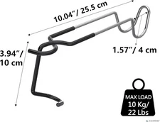 Camping Tent Lantern Hiking Stand Hook Light Pole Heavy Duty Accessories Holder