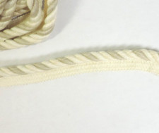 Beige/Cream Cotton Cord Piping Drapery/Pillows/Upholstery 6 Yards x 1" Wide