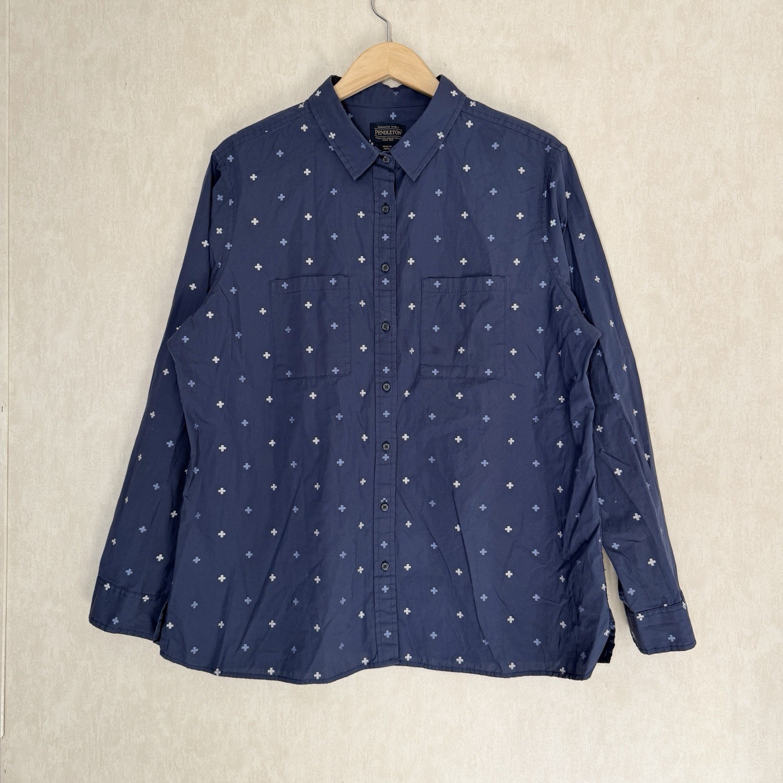 Pendleton Women’s Button Down Shirt Longsleeve Pr… - image 1