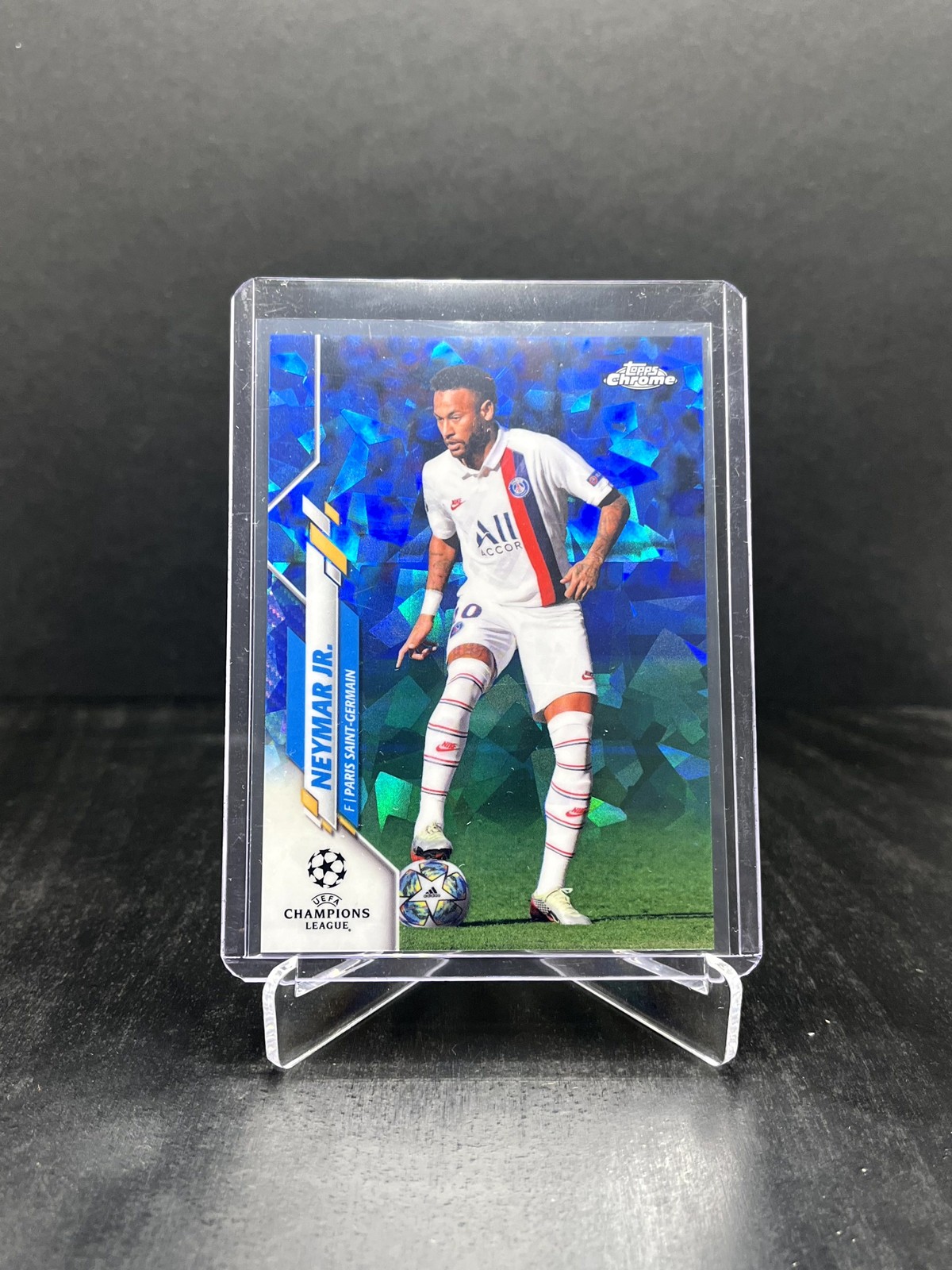 2019-20 Topps Chrome Sapphire UEFA Soccer Neymar Jr #95