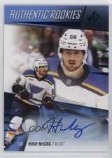 2023-24 Upper Deck SP Game Used Authentic Rookies Hugh McGing #212 Auto 0n64