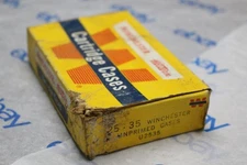 RARE Winchester Western cartridge cases EMPTY AMMO BOX 25-35 U2535 unprimed case