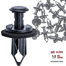 20pcs 8mm Hole Fender Liner Bumper Cover Grille Rocker Molding Retainer Clips