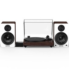 Fluance RT82 Vinyl Turntable, PA10 Preamp, Ai61 Powered 6.5" Bookshelf Speakers
