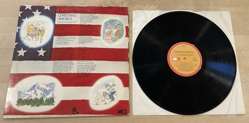 Christmas America (Crosby, Shore, Lee,etc), 1973 Vinyl LP Capitol SL-6884, VG/VG - Image 2 of 2