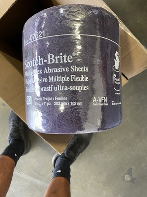 3M Scotch-Brite Multi Flex Abrasive Sheets 8x20ft