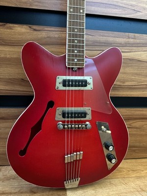 Jolana Kolor Electric Guitar 6 String Vintage and Rare