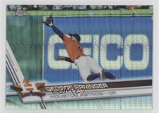 2017 Topps Chrome Prism Refractor George Springer #129 8b5