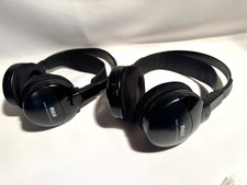 RCA Wireless Headphones- WHR120RS- 2 complete units  headphones
