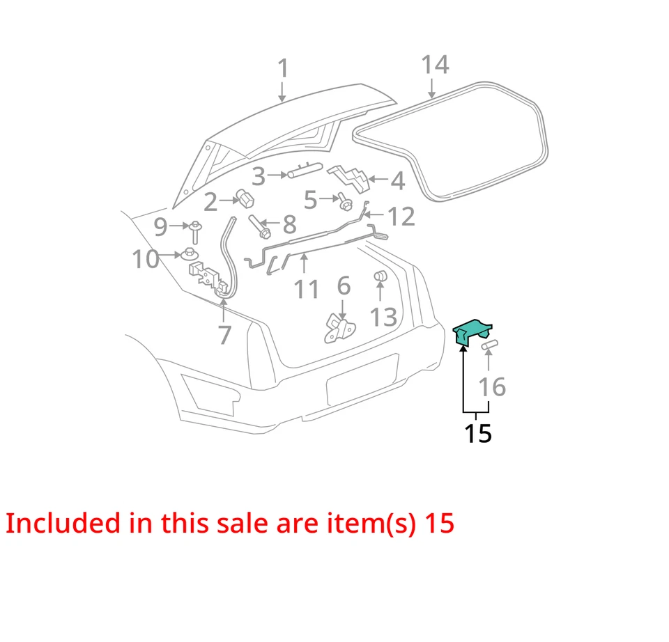 1996-2012 Cadillac DTS Rear Compartment Courtesy Lamp 25635368 - Image 3 of 4