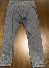 Lululemon Wunder Under high-rise Leggings in a Heathered Gray color Size 8