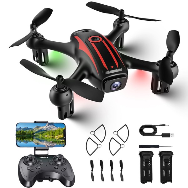 Drones para Niños 8-12, Drone con Cámara 1080P para Niños Adultos, Drone FPV con...