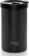 PRE by Bobble French Coffee Pr And Insulated Stainl Steel Travel