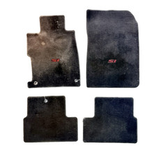 2012-2015 Honda Civic Si Coupe 2-door Black Carpet Floor Mats Oem Set Of 4