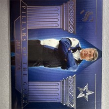 2025 Panini Silhouette Pillars Jimmy Johnson #36 Dallas Cowboys Insert