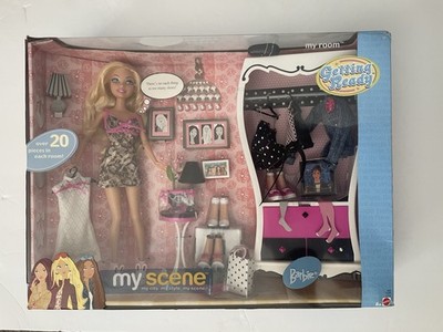 My Scene Barbie my room - Getting Ready Mattel 2003 NIB Read Description
