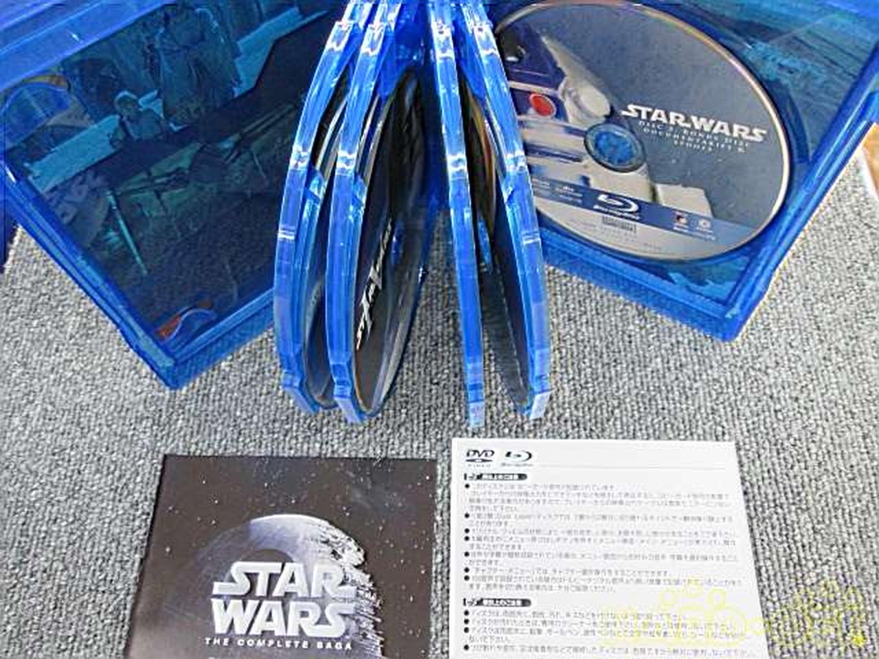 Star Wars Model Number Complete Saga 20th Century Fox Home Entertainment Japan C