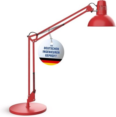 Schreibtischlampe LED MAULstudy Lampe E27 Schreibtischlampe Retro Standfuß 3000K