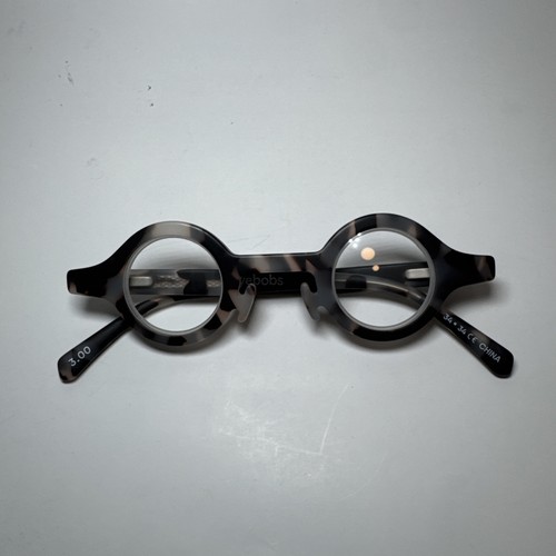 Eyebobs Unisex Reading Glasses +3.00 Matte Grey Tortoise 3393 WACKADOODLE
