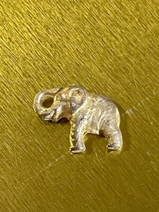 Cracker Jack Vintage Elephant Gumball Prize Toy Bracelet Charm Jewelry Animal