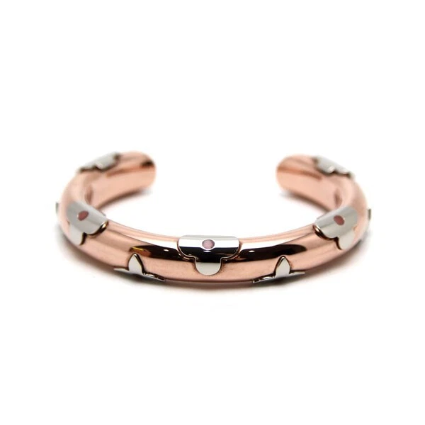 LOUIS VUITTON M64411 Jonk Daily Bangle Bracelet Monogram Pink Gold 