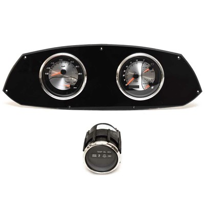 Rinker Boat Gauge Panel 5760005 | BRP / Suzuki Faria Black Acrylic